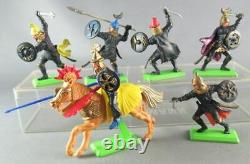 Britains Deetail Moyen-Age Chevaliers & Turcs Coffret 12 Figurines & 2 Acc