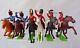 Britains Deetail Napoleonic British Cavalry Set Of Six Plastic Soldiers 1.32