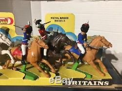 Britains Deetail Series Waterloo Napoleonic Mounted 1974 British/French Cavalry