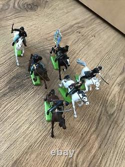 Britains Deetail Union ACW Cavalry Exc. 1st Series. (Coffin Base's)