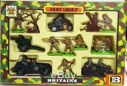 Britains Deetail WW2 Allemand & Anglais Coffret luxe Army Group neuf en
