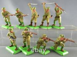 Britains Deetail WW2 Japonais & US Infanterie Coffret 18 Figurines & 2 Acc