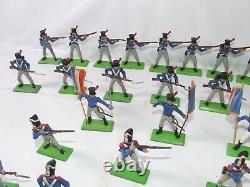Britains Deetail Waterloo French Imperial Guard & Line Infantry x 41 Napoleonic