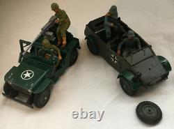 Britains Deetail Wwii Army German Soldiers Action Figures Jeep Kubelwagen Y11
