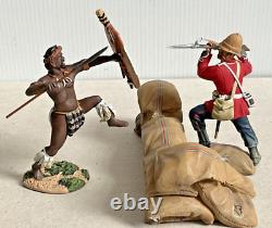 Britains'Defending The Wall' British 24th Foot and Zulu, Rorkes Drift #20029