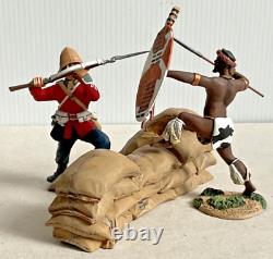 Britains'Defending The Wall' British 24th Foot and Zulu, Rorkes Drift #20029