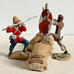 Britains'Defending The Wall' British 24th Foot and Zulu, Rorkes Drift #20029