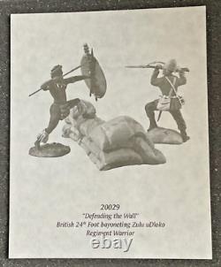 Britains'Defending The Wall' British 24th Foot and Zulu, Rorkes Drift #20029