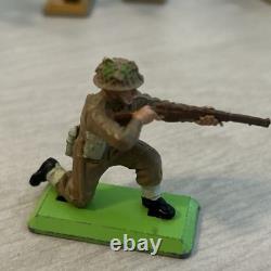 Britains Detail German WW2 Infantry 1971 19 Figures Plus 2 Mortar with 2 men