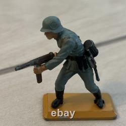 Britains Detail German WW2 Infantry 1971 19 Figures Plus 2 Mortar with 2 men
