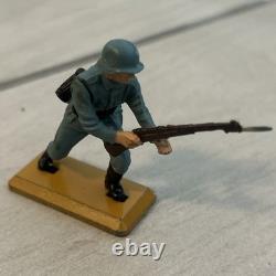 Britains Detail German WW2 Infantry 1971 19 Figures Plus 2 Mortar with 2 men