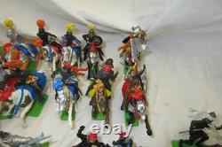 Britains Detail Knights Turks & Saracens 54 foot 15 mounted Huge Bundle, joblot