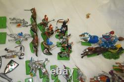 Britains Detail Knights Turks & Saracens 54 foot 15 mounted Huge Bundle, joblot
