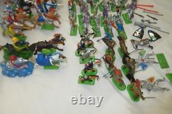 Britains Detail Knights Turks & Saracens 54 foot 15 mounted Huge Bundle, joblot