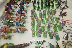 Britains Detail Knights Turks & Saracens 54 foot 15 mounted Huge Bundle, joblot