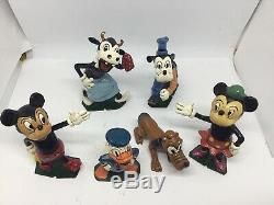 Britains Disney Characters, Mickey And Minnie Mouse, Clarabelle Cow Etc. (W140)