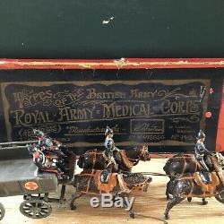 Britains Early Boxed Set 145 Royal Army Medical Corps Wagon. Pre War c1920