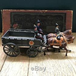 Britains Early Boxed Set 146 Royal Army Service Corps Wagon. Pre War c1915