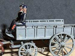 Britains Early Set 146- Royal Army Service Corps Wagon. 1st Version c1906