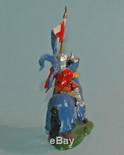 Britains England 1954 MOUNTED KNIGHT STANDARD BEARER #1662 Selwyn-Smith BOXED