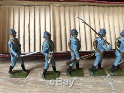 Britains Extremely Rare Boxed Paris Office Set-French Line Infantry. Circa 1917