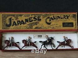 Britains Extremely Rare Boxed Set 11b Japanese Cavalry. Circa 1910