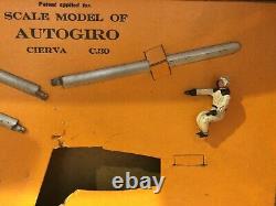 Britains Extremely Rare Boxed Set 1392 Autogiro. Pre War, 1935