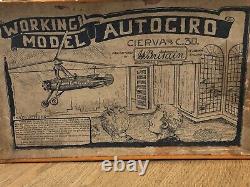 Britains Extremely Rare Boxed Set 1392 Autogiro. Pre War, 1935
