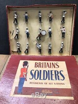 Britains Extremely Rare Boxed Set 2185 Bahamas Police Band. Post War
