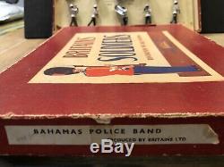 Britains Extremely Rare Boxed Set 2185 Bahamas Police Band. Post War
