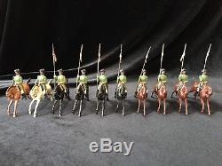 Britains Extremely Rare Set 60 Indian Army Cavalry Display 1st Version 1896