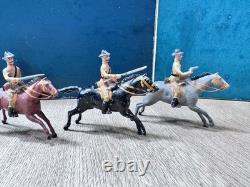 Britains Extremely Rare Set 6 Boer Cavalry. C1900. Unboxed