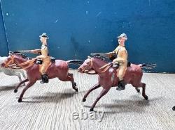 Britains Extremely Rare Set 6 Boer Cavalry. C1900. Unboxed