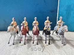 Britains Extremely Rare Set 6 Boer Cavalry. C1900. Unboxed