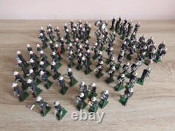Britains Eyes Right Royal Marines Band 90+ Figures 54mm Plastic Toy Soldiers
