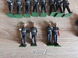 Britains Eyes Right Royal Marines Band 90+ Figures 54mm Plastic Toy Soldiers