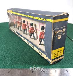 Britains Eyes Right Series Scots Guards Vintage Figures
