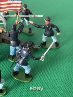 Britains Eyes Right / Swoppets ACW Federal Gun Crew + Others No 35