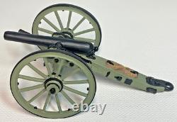 Britains Fire At The Angle, Union Cannon Crew & Wall American Civil War #17532