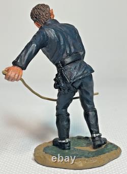 Britains Fire At The Angle, Union Cannon Crew & Wall American Civil War #17532