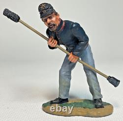 Britains Fire At The Angle, Union Cannon Crew & Wall American Civil War #17532