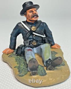 Britains Fire At The Angle, Union Cannon Crew & Wall American Civil War #17532