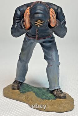 Britains Fire At The Angle, Union Cannon Crew & Wall American Civil War #17532