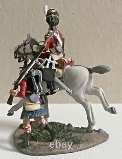 Britains, Forward Gordon's No 2, Scots Grey Bugler Waterloo Napoleonic #36061