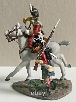 Britains, Forward Gordon's No 2, Scots Grey Bugler Waterloo Napoleonic #36061