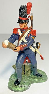 Britains, French Imperial Guard With Cannon, Napoleonic Wars 54mm #00289