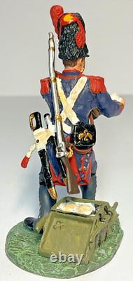 Britains, French Imperial Guard With Cannon, Napoleonic Wars 54mm #00289