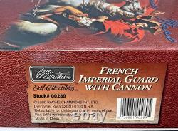 Britains, French Imperial Guard With Cannon, Napoleonic Wars 54mm #00289