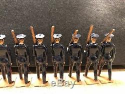 Britains From RARE Set 1537 Territorials In Blue Walking Out Dress. Pre War