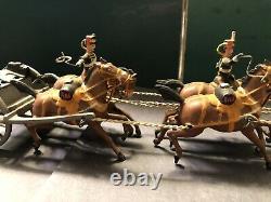 Britains From RARE Set 39 British RHA. First Version with Restoration. C1900